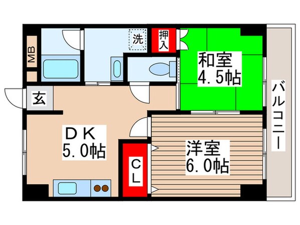 立野尾又ビルの物件間取画像